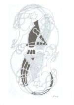 2 men vertical panel